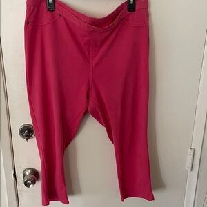 Simply Vera Vera Wang Pink Capris